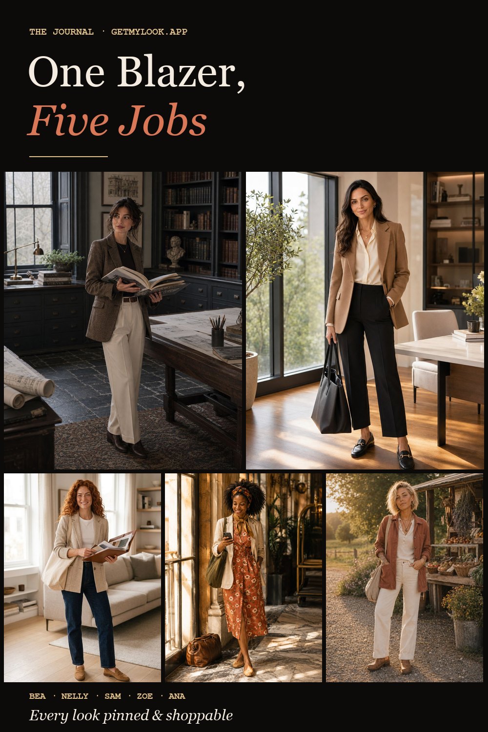 One Blazer, Five Jobs